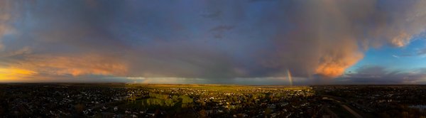 When Your Rainbow Blows, Strathmore, Alberta. 2023-05-11