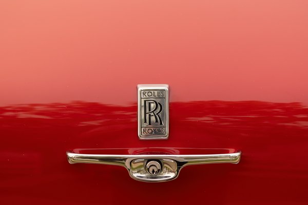 Rear Badge & Trunk Latch, Rolls Royce Corniche, Morrin, Alberta. 2023-05-20