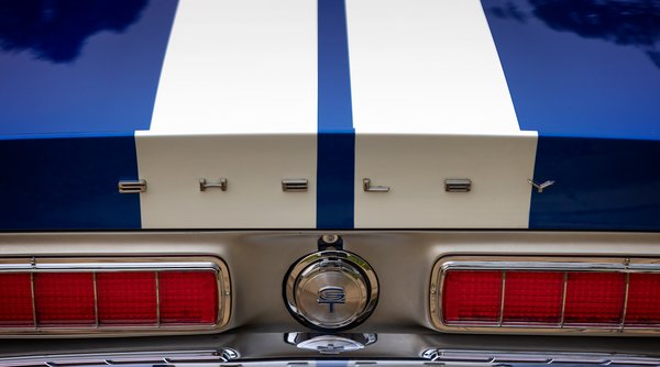 Shelby GT Rear Badging, Classic Ford Mustang, Morrin, Alberta. 2023-05-20