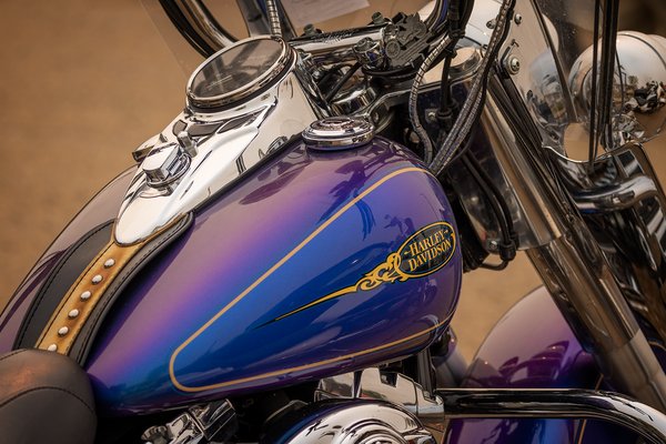 Getting Tanked, Harley Davidson, Morrin, Alberta. 2023-05-20