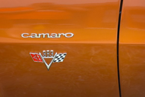 Camaro Side Badge, Show n Shine, Kinsement Park, Strathmore, Alberta. 2023-07-15