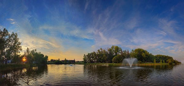 The Wide View, Kinsmen Lake, Strathmore, Alberta. 2023-07-20