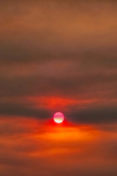 Sunny Ways, Smoke and Clouds, Strathmore, Alberta, 2023-08-02