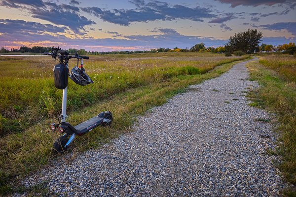 When You've Got the Scoots, Walking Trail, Gray Park, Strathmore, Alberta, 2023-09-13