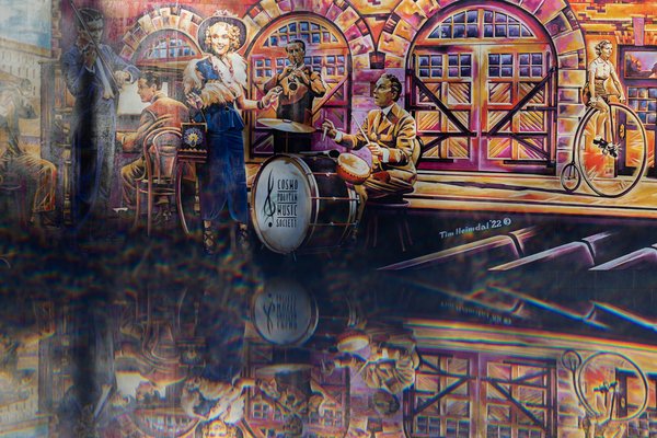 Taking a Second Look, Mural, Old Strathcona, Edmonton, AB, 2023-11-12