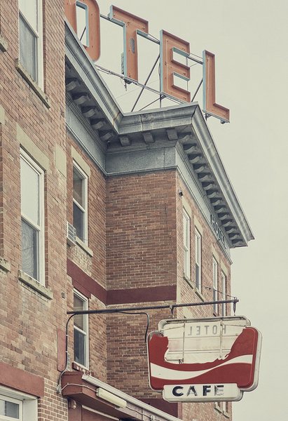 Sign Language, Imperial Hotel, Bassano, AB, 2023-11-15