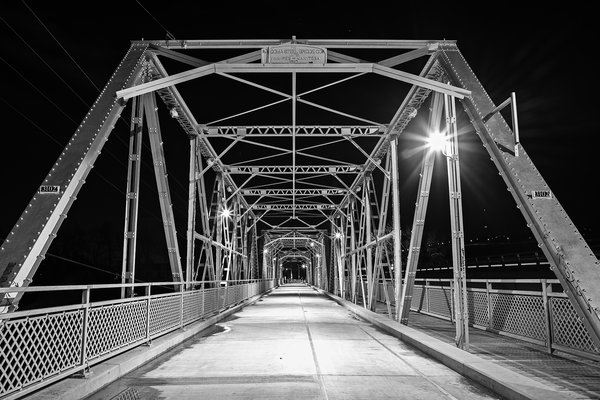 Late Night Stroll, Shouldice Bridge, Calgary, AB, 2023-11-19