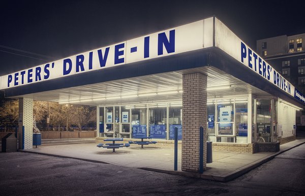Closed for the Night, Peter's Drive In, Calgary, AB, 2023-11-19