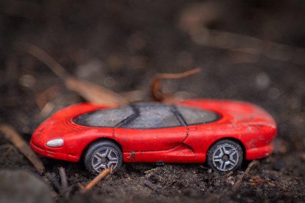 Little Red Corvette, My Yard, Strathmore, Alberta, 2024-02-03