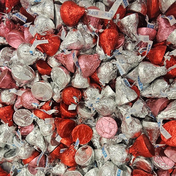 Valentine's Day Hershey's Kisses, Bulk Barn, Calgary, Alberta, 2024-02-10