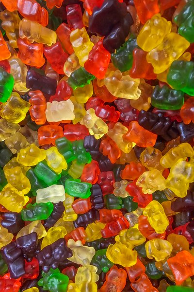 Gummi bears, Bulk Barn, Calgary, Alberta, 2024-02-10