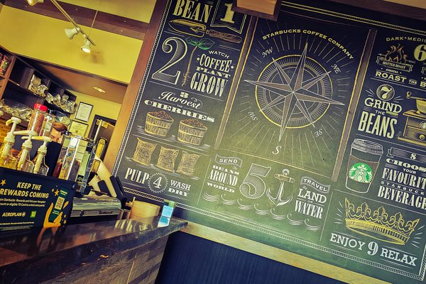 Pick up your drink, Starbucks, Chestermere, Alberta, 2024-02-19
