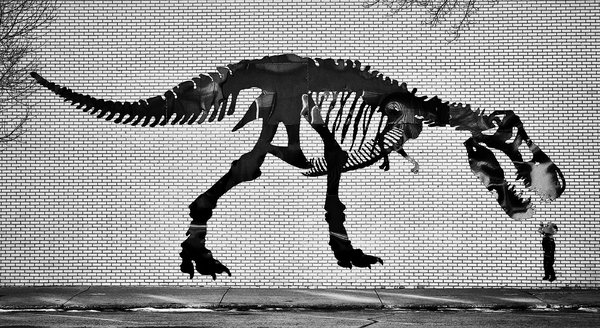 Don't tug on Superman's cape, Drumheller, Alberta, 2024-02-21