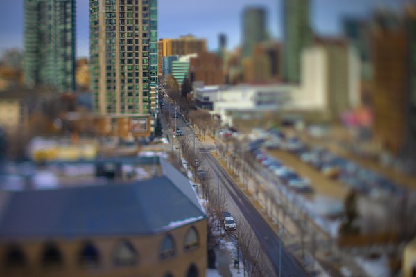 That Lilliputian Look 02, Downtown, Calgary, Alberta, 2024-02-22