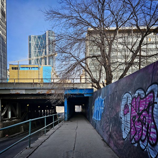 Things that make you go hmmm, Downtown, Calgary, Alberta, 2024-02-22