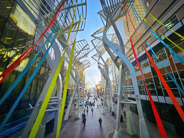 Celebration, 8th Avenue, Downtown, Calgary, Alberta, 2024-02-22