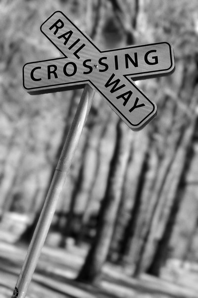Don't cross me, Bowness Park, Calgary, Alberta, 2024-02-23