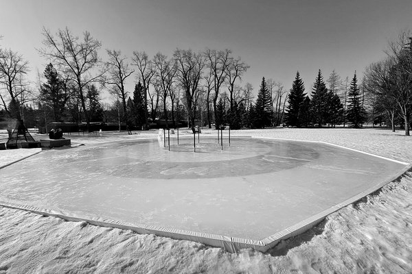 Crokicurl ice, Bowness Park, Calgary, Alberta, 2024-02-23