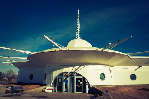 Visitor Centre, Vulcan, Alberta, 2024-02-29
