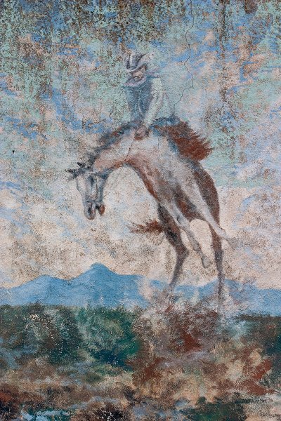 Faded Artwork 01, Blackie, Alberta, 2024-03-05