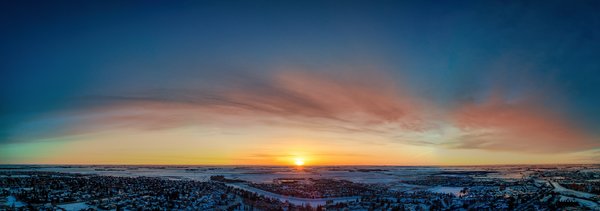 A good start to the day, Strathmore, Alberta, 2024-03-08
