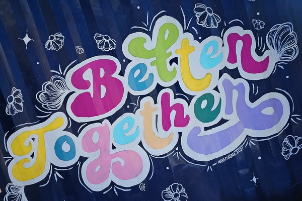 Better together, Center Street N, Calgary, AB, 2024-03-31