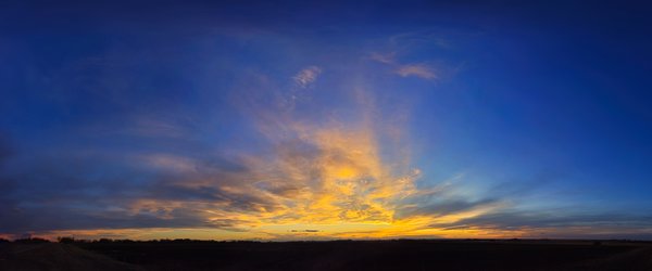 This is the end, Sunset, Wheatland County, AB, 2024-04-02