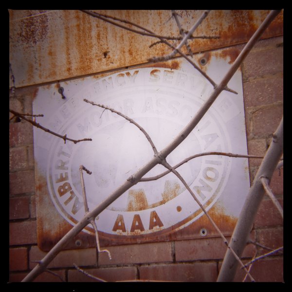 AAA sign, Standard, AB, 2024-04-06
