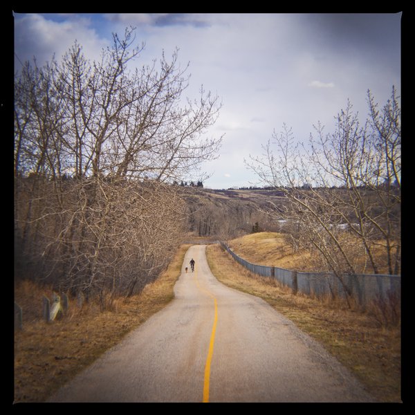 Entrance, Bowmont Park, Calgary, AB, 2024-04-12