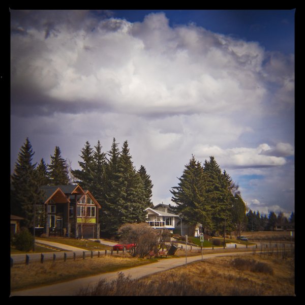More tony homes, Bowmont Park, Calgary, AB, 2024-04-12