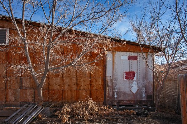 That's one way to recycle, Cluny, AB, 2024-04-13