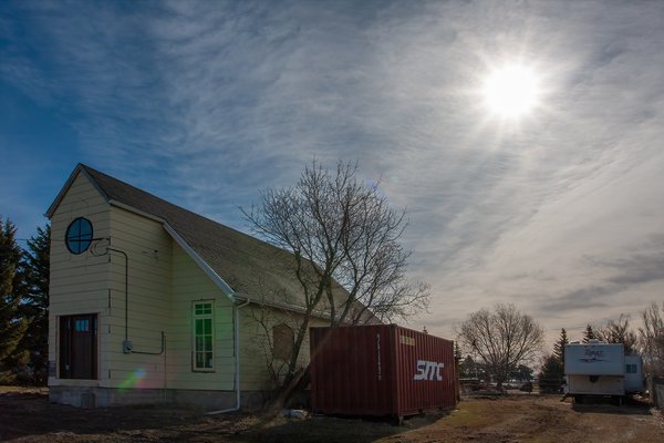 Holy new home, Cluny, AB, 2024-04-13
