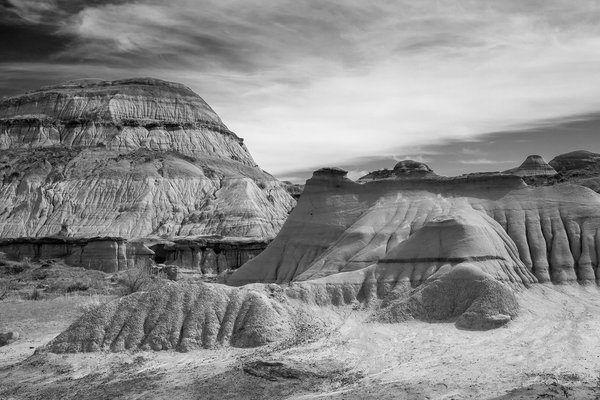 It's the badlands, Dinosaur Provincial Park, AB, 2024-04-13