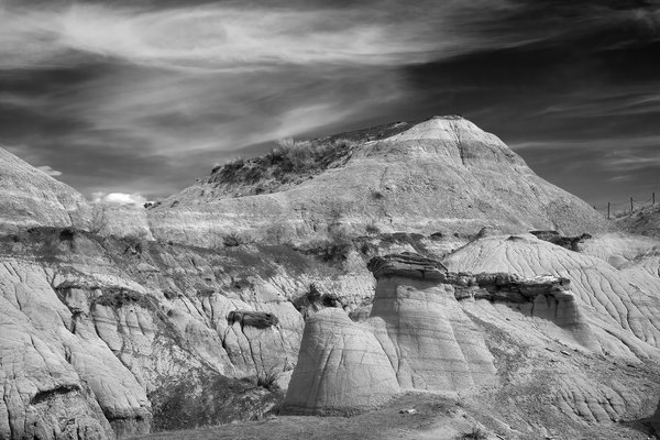 Stay on the trail, Dinosaur Provincial Park, AB, 2024-04-13