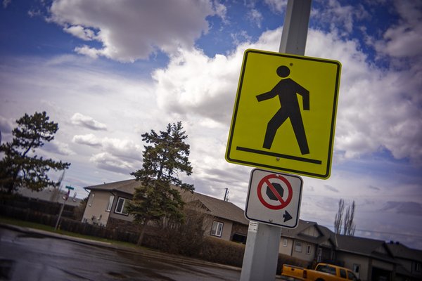 Not a man to be crossed, Thomas Drive, Strathmore, AB, 2024-04-25
