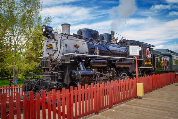 On schedule, Heritage Park, Calgary, AB, 2024-05-25