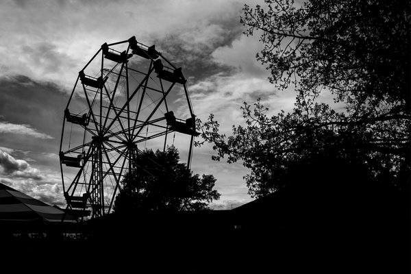 Silhouette, Conklin Amusements, Heritage Park, Calgary, AB, 2024-05-25