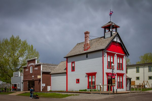 Town Hall, Heritage Park, Calgary, AB, 2024-05-25