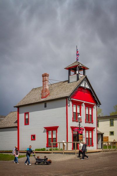 Town Hall Again, Heritage Park, Calgary, AB, 2024-05-25