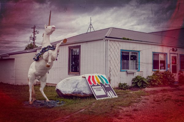 Unicorn Sighting, Irricana, AB, 2024-06-08