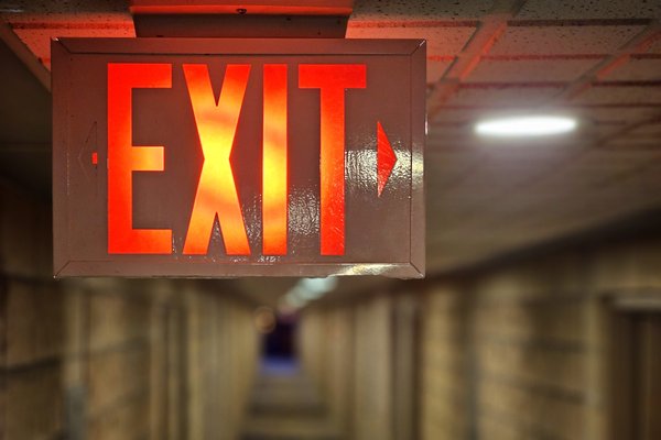 This way to the egress, Royal Hotel West Edmonton, Edmonton, AB, 2024-06-19