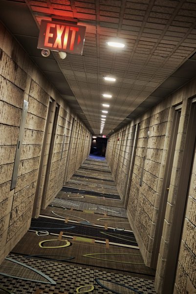 Welcome to your cell block, Royal Hotel West Edmonton, Edmonton, AB, 2024-06-19