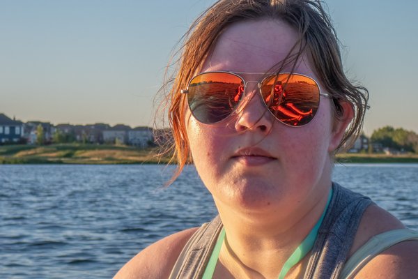 Mirror selfie, Chestermere Lake, Chestermere, AB 2024-07-07