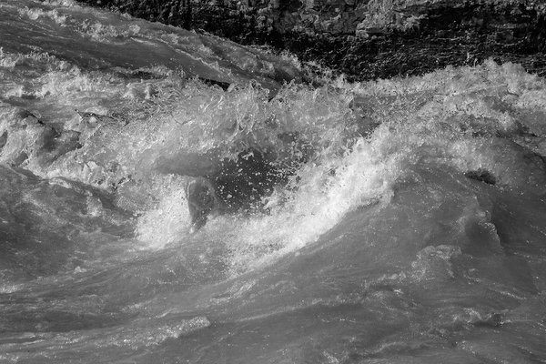 Drowning machine, Natural Land Bridge, Yoho National Park, BC, 2024-07-11