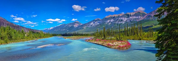 Panorama, Simpson River, East Kootenay, British Columbia, 2024-07-15