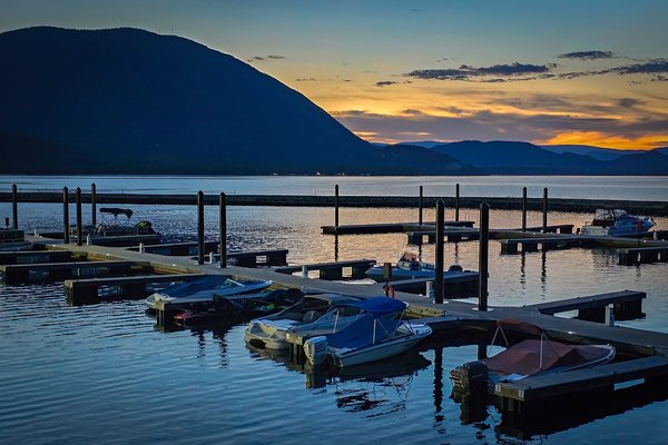 At rest, Salmon Arm Wharf, Salmon Arm, BC, 2024-07-13