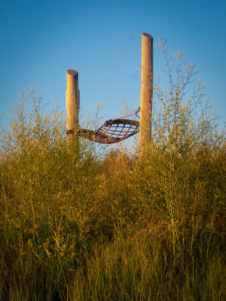 Public hammock, Chestermere Lake, Chestermere, AB, 2024-07-31