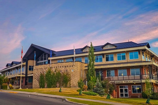 Municipal building, Chestermere Lake, Chestermere, AB, 2024-07-31