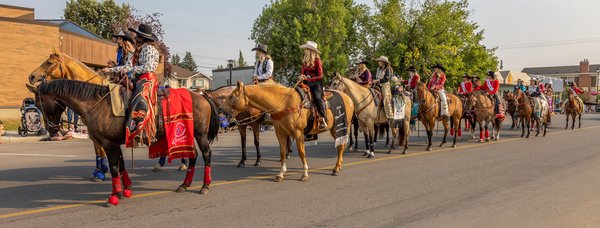 Rodeo Queens 03, Stampede Parade, Strathmore, AB, 2024-08-03