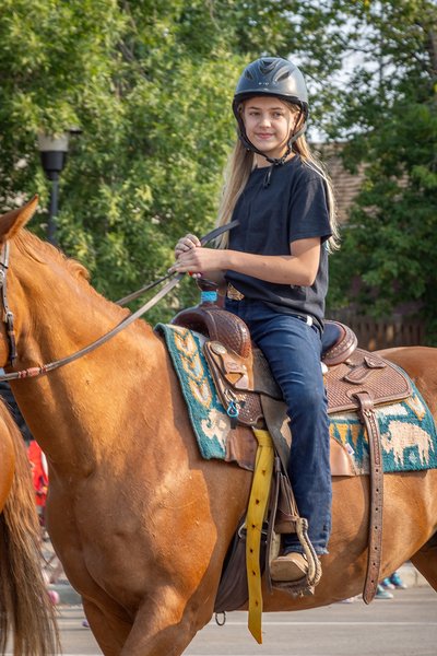 Tyrell Riding Academy 02, Strathmore Parade, Strathmore, AB, 2024-08-03